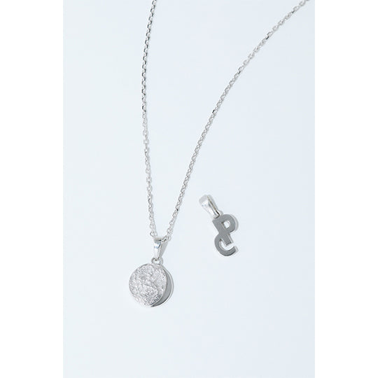 Moon Shape by 2005 09 21 2way Nacklace / Silver