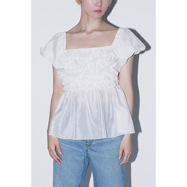 2way Blouse /Inspired by GISHIKI /White