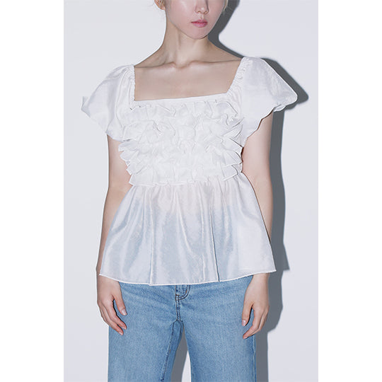 2way Blouse /Inspired by GISHIKI /White