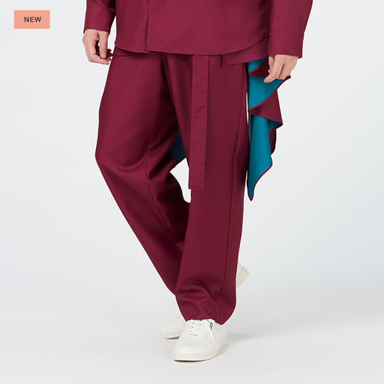 2way Pants / Inspired by TOKYO GIRL / Wine
