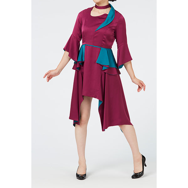 Peplum Dress / Inspired by TOKYO GIRL
