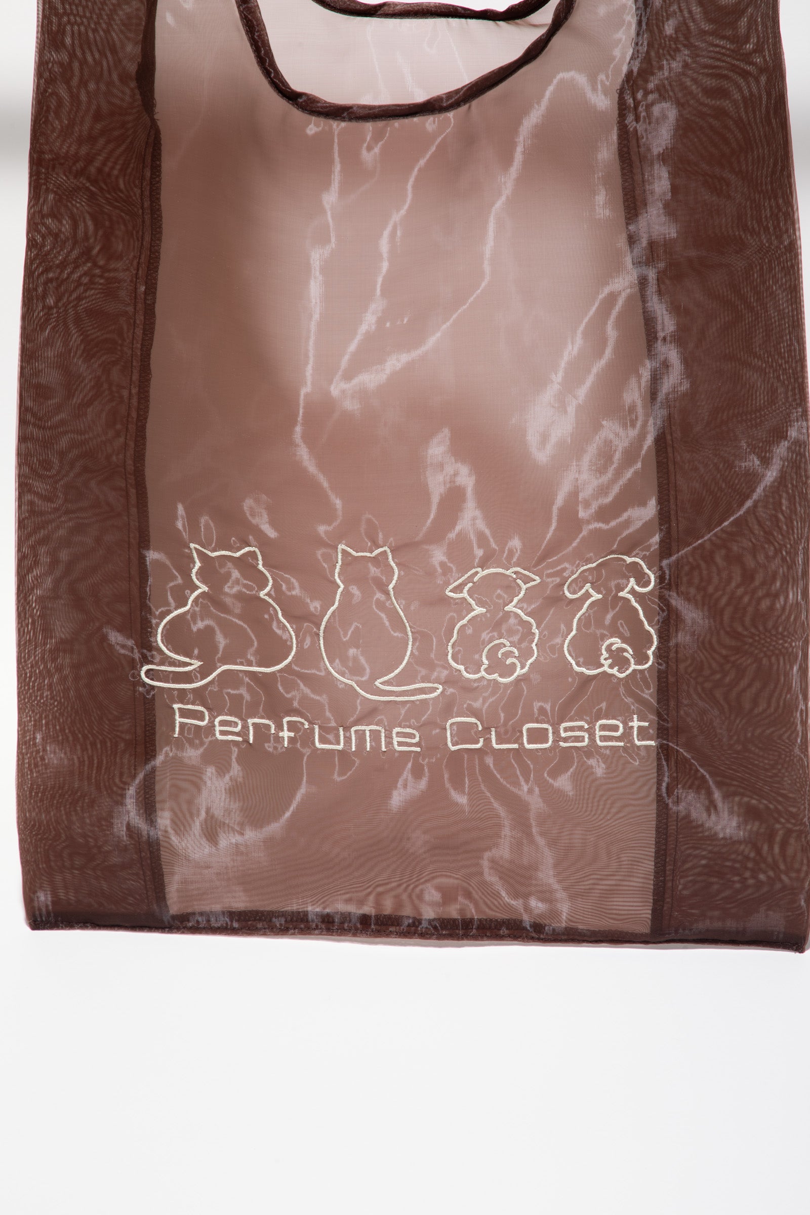 naotte × Perfume Closet SHEER BAG / チョコレイト