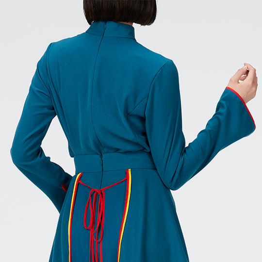 Back Zip Blouse(Straight Cuffs)  / Inspired by Cling Cling