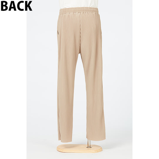 Pleats Pants (Men's) / Beige