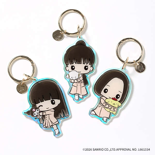 Perfume closet サンリオ キーリング a-chan Key Ring / a-chan (ネビュラロマンス) – Perfume Closet