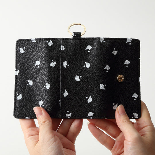 P-DOT KEY CASE/Black