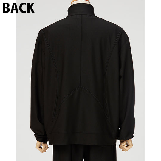 Zip Up Blouson / Inspired by Cling Cling / Green