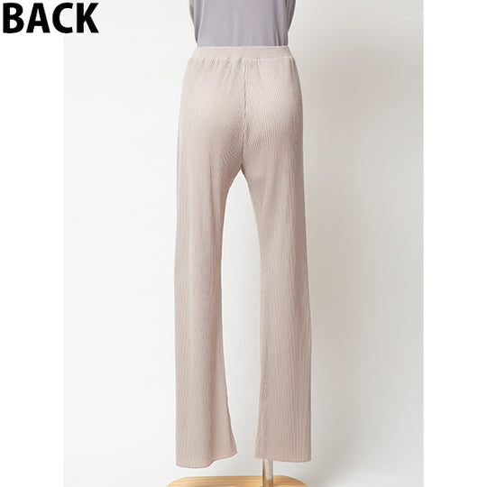Pleats Relax Pants/Black