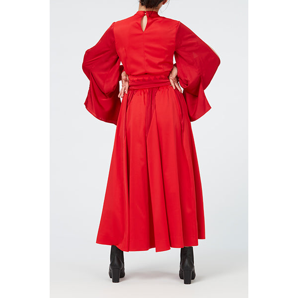 Flare Skirt / Inspired by Spinning World / Red