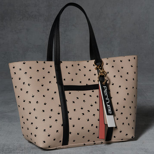 P-DOT TOTE BAG/Black