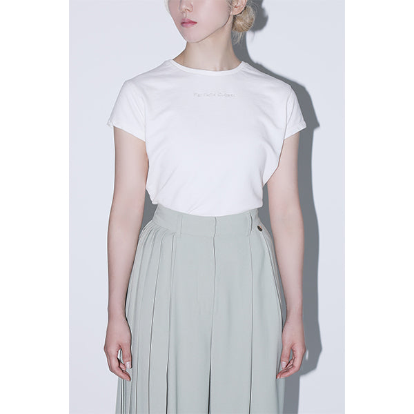 Vintage Shift Mini Tee /White