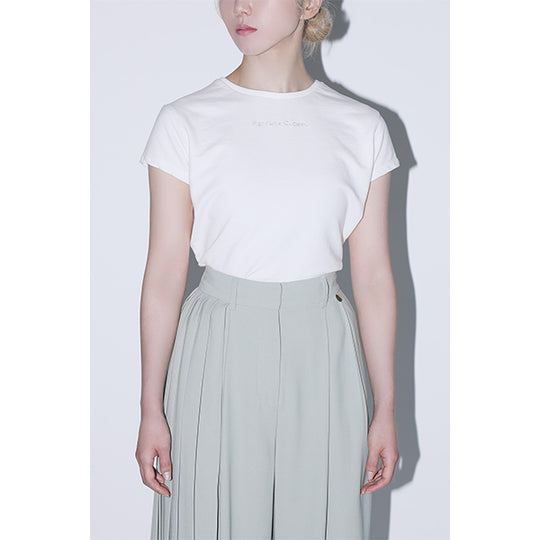 Vintage Shift Mini Tee /White