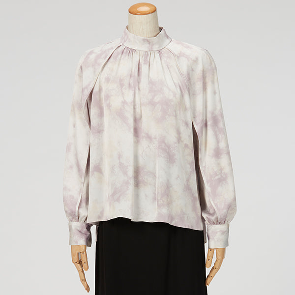 Layered Sleeve Blouse / Inspired by Flow / Pink