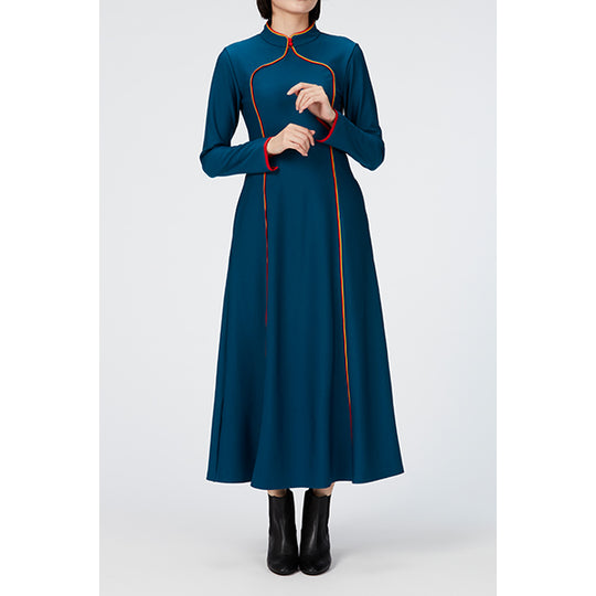 High Neck Long Dress (Jersey)/ Inspired by Cling Cling