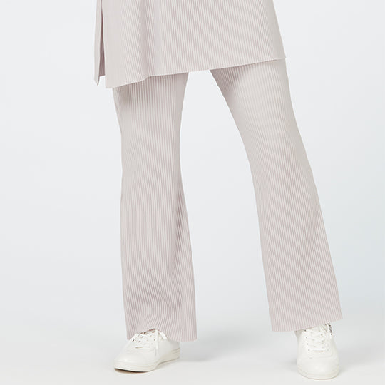 Pleats Pants (Lady's Flare) / Khaki