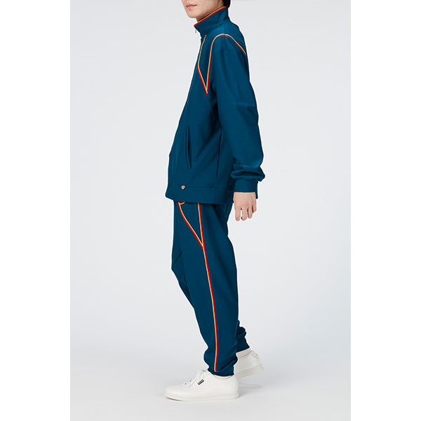 Zip Up Blouson / Inspired by Cling Cling / Green