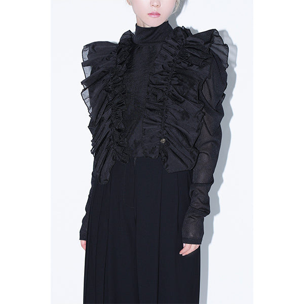 2way Vest /Inspired by GISHIKI /Black