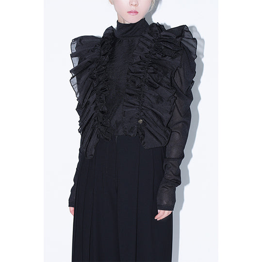2way Vest /Inspired by GISHIKI /Black