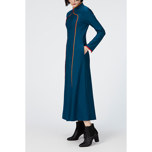 High Neck Long Dress (Jersey)/ Inspired by Cling Cling