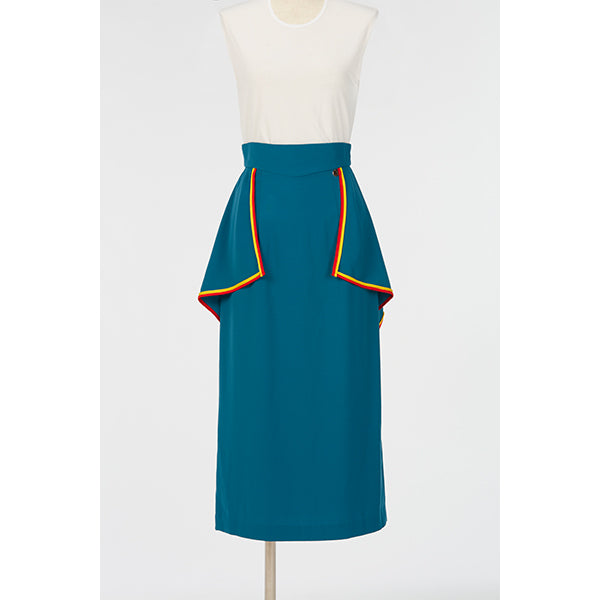 2Way Long Skirt / Inspired by Cling Cling / Green