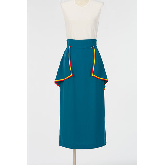 2Way Long Skirt / Inspired by Cling Cling / Green