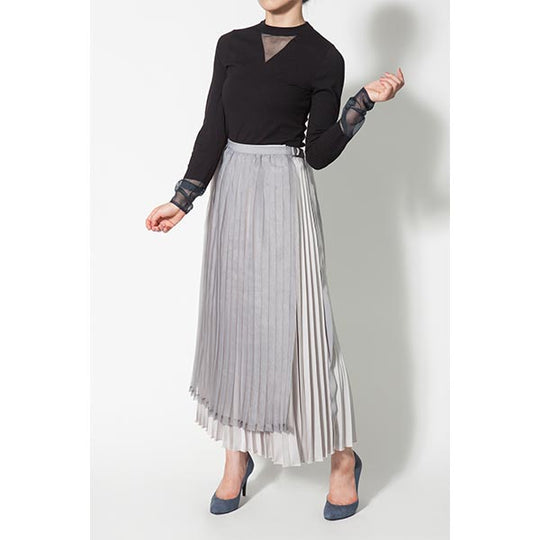 2WAY PLEATS SKIRT