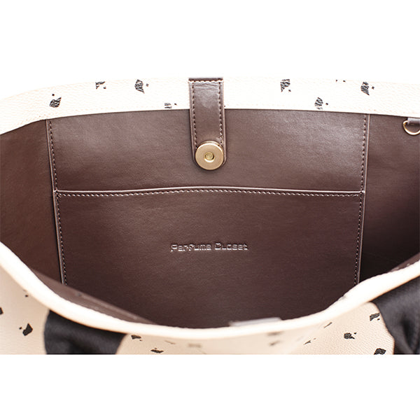 P-DOT TOTE BAGⅡ/BEIGE