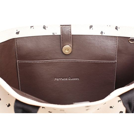 P-DOT TOTE BAGⅡ/BEIGE