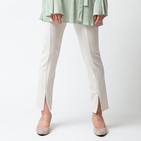Smooth Stretch Pants（Women-Slim type)/Ivory