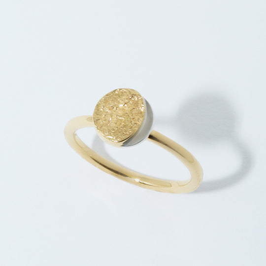 Moon Shape by 2005 09 21 Pinky Ring / Silver