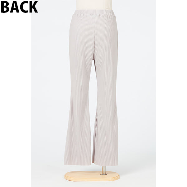 Pleats Pants (Lady's Flare) / Dusty Pink