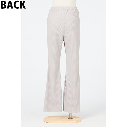 Pleats Pants (Lady's Flare) / Dusty Pink