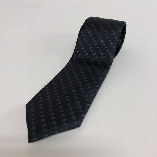 P-DOT NECK TIE/GRAY