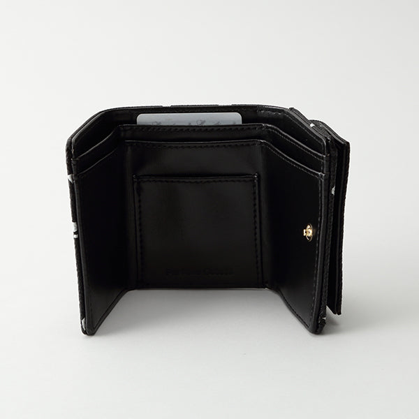 P-DOT MINI WALLET/Black