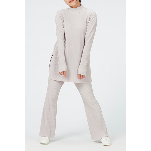 Pleats Pants (Lady's Flare) / Khaki
