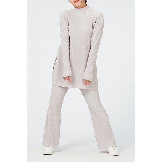 Pleats Pants (Lady's Flare) / Khaki
