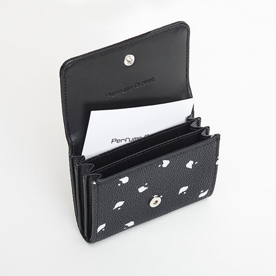 P-DOT CARD HOLDER/BEIGE