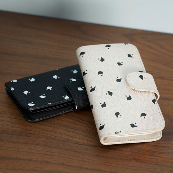 P-DOT SMARTPHONE CASE/BEIGE