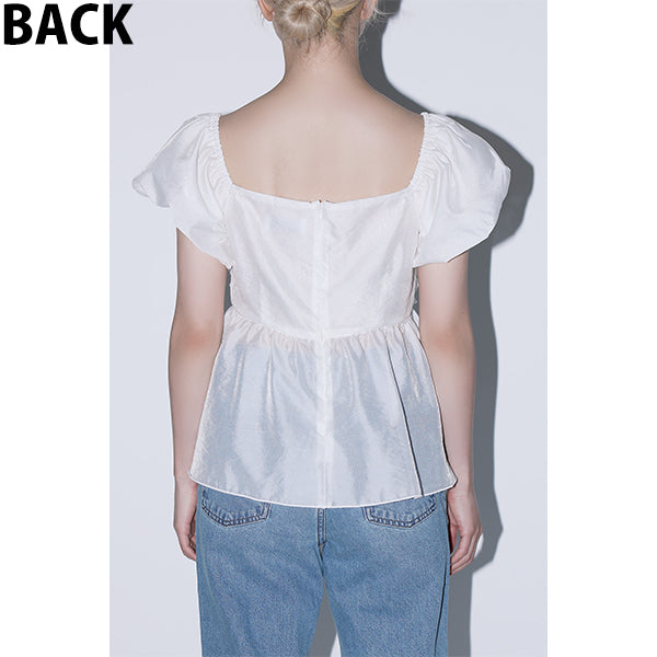 2way Blouse /Inspired by GISHIKI /White