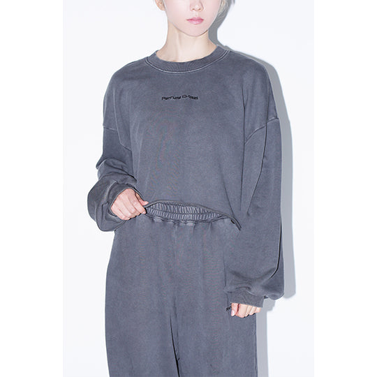 Vintage Shift Cropped Pullover