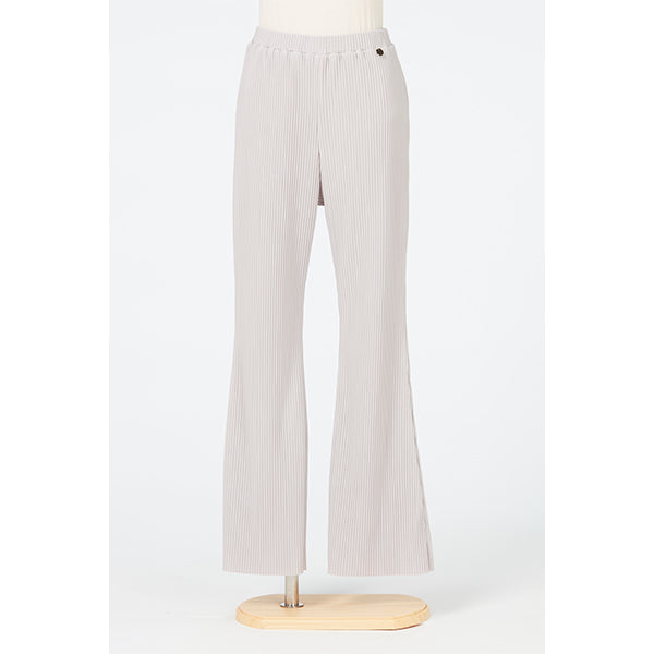 Pleats Pants (Lady's Flare) / Khaki