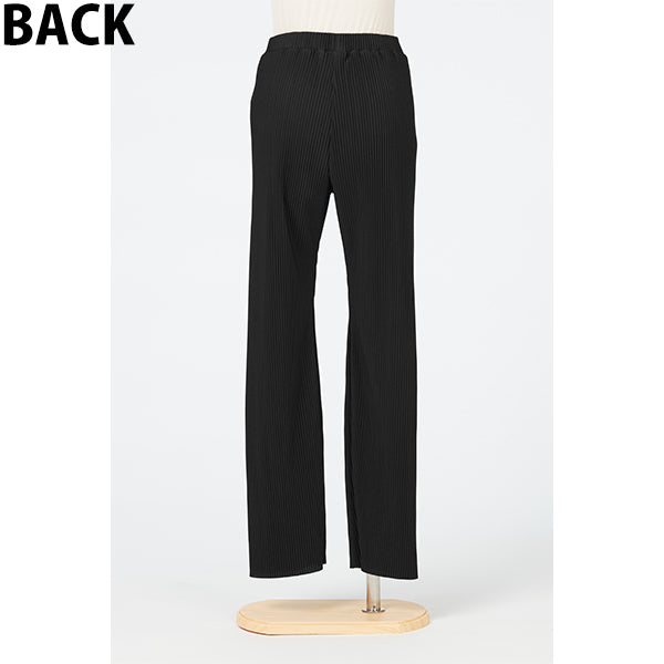 Pleats Pants (Lady's Straight) / Khaki