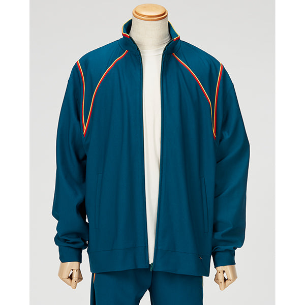 Zip Up Blouson / Inspired by Cling Cling / Green