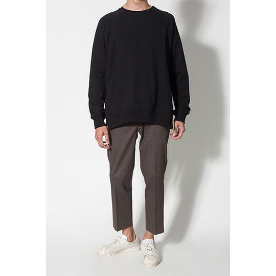 SIDE PLEATS PULLOVER