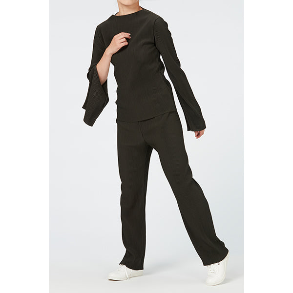 Pleats Pants (Lady's Straight) / Dusty Pink