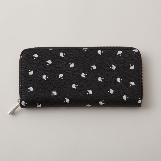 P-DOT LONG WALLET/BEIGE