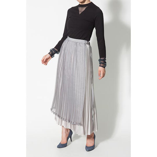 2WAY PLEATS SKIRT