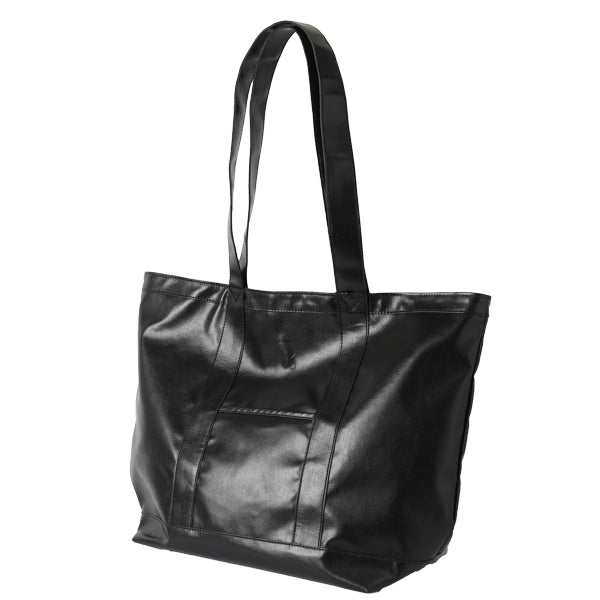 FAKE LEATHER TOTE　BAG