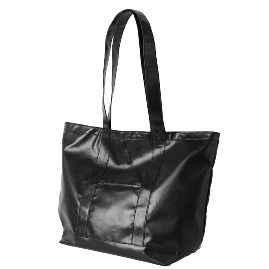 FAKE LEATHER TOTE　BAG