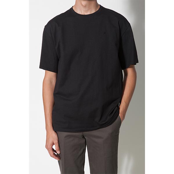 PLEATS SLEEVE TEE/WHITE